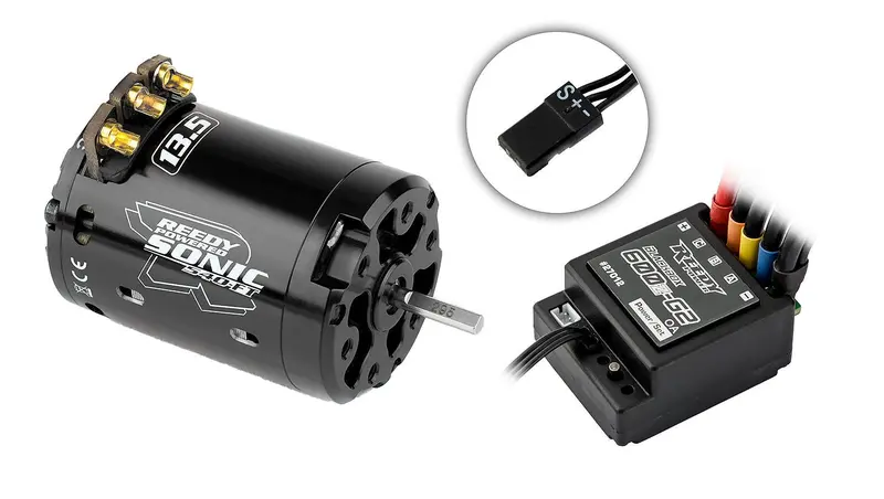 Team Associated - Blackbox 600Z-G2 Brushless Esc / Sonic 540-Ft 13.5 Combo 1