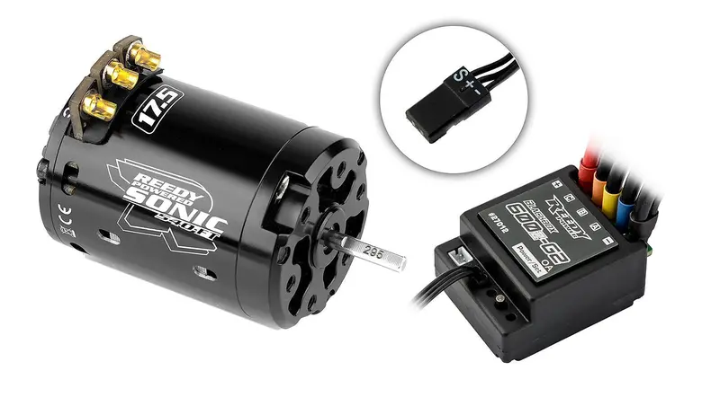 Team Associated - Blackbox 600Z-G2 Brushless Esc / Sonic 540-Ft 17.5 Combo 1