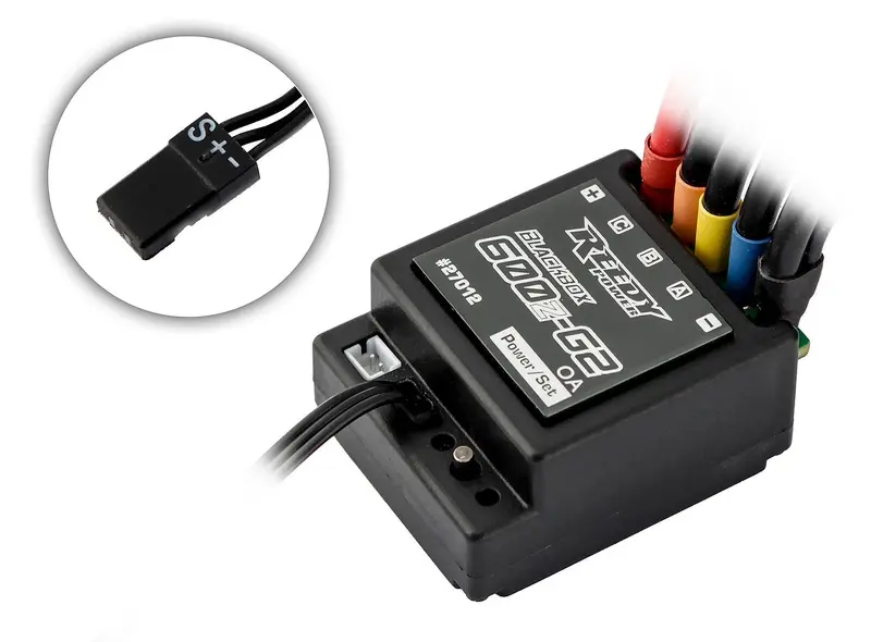 Team Associated - Blackbox 600Z-G2 Zero-Timing Competition Brushless Esc 1