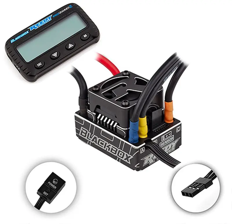 Team Associated - Blackbox 880R Competition 1:8 Esc W/ Programmer2 1