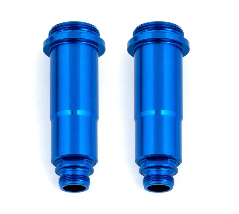 Team Associated - Blue Aluminum Rear Shock Bodies, 12X36 Mm, Fits: Prosc10, Reflex Db10, And Trophy Rat 1