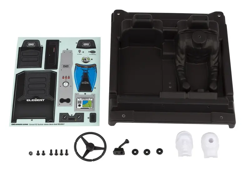 Team Associated - Bushido+ Interior Tray Complete Set 1