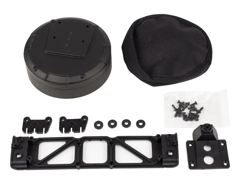Team Associated - Bushido+ Spare Tire Mount And Bag Set 1