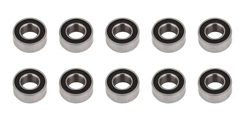 Team Associated - Clutch Bearings, 5X10x4mm, Rubber Sealed 1