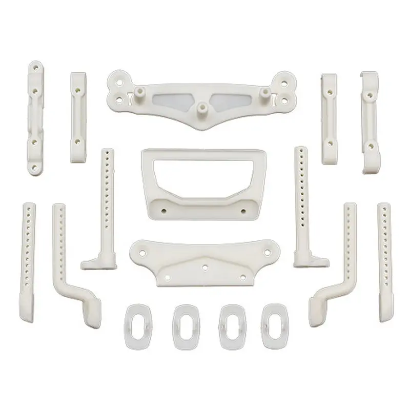 Team Associated - Dc10 Arm Mounts, Body Mounts Bumper Mounts, Natural 1