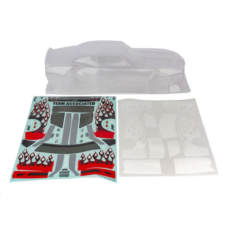 Team Associated - Dc10 Classic Body Set, Clear 1