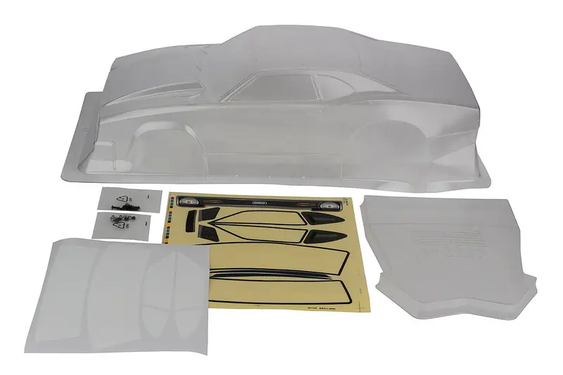 Team Associated - Dr10 Pro Reakt Body, Clear 1