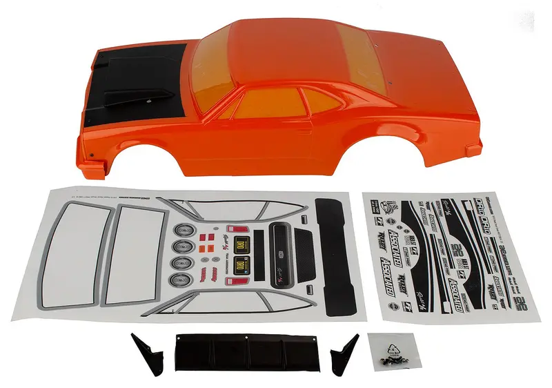 Team Associated - Dr10 Reakt Drag Body, Orange 1