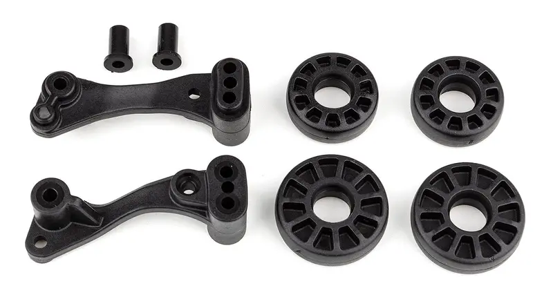 Team Associated - Dr10 Wheelie Bar Wheels And Mount 1