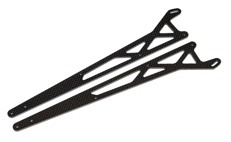 Team Associated - Dr10m Factory Team Wheelie Bar Arms, Carbon Fiber 1