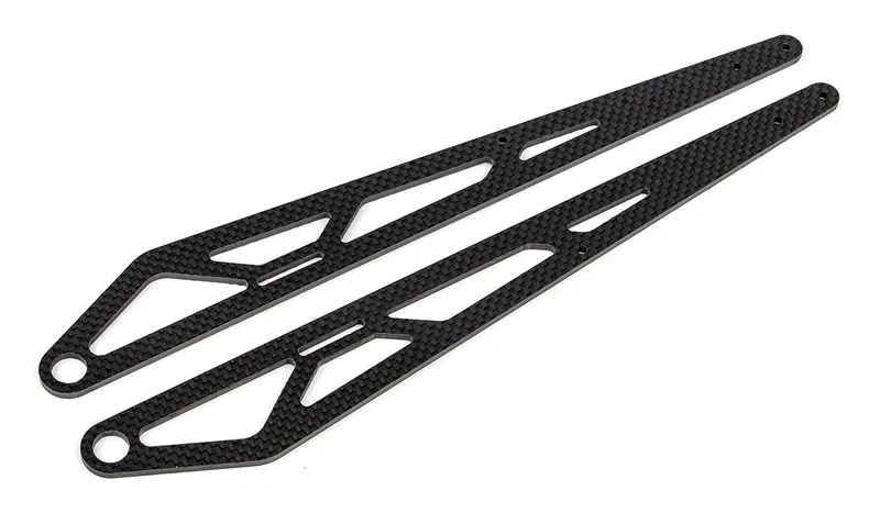 Team Associated - Dr10m Factory Team Wheelie Bar Suspension Arms, Carbon Fiber 1