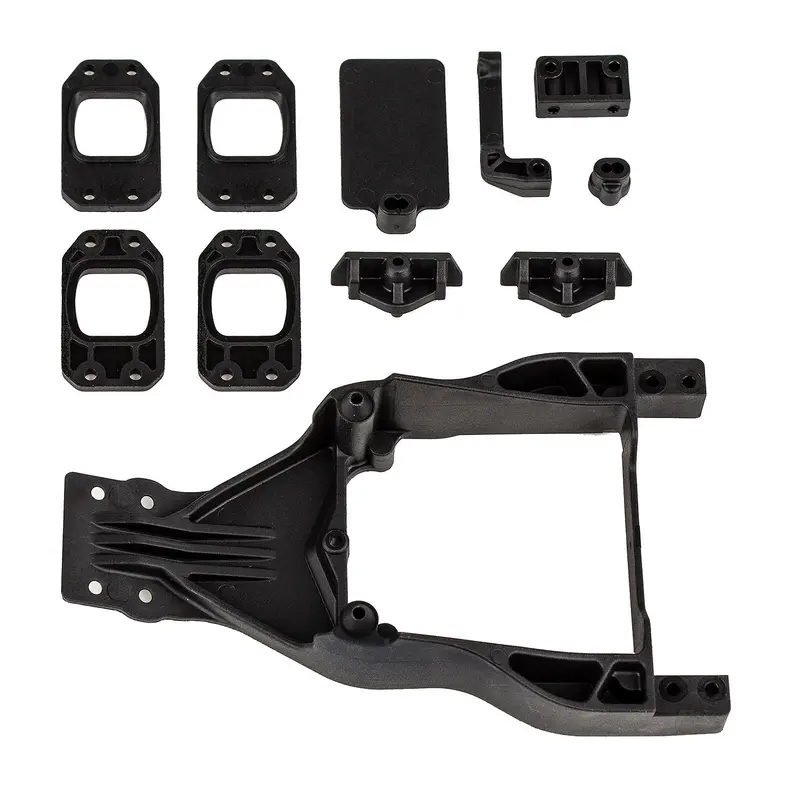 Team Associated - Dr10m Front Chassis Plate And Gearbox Mount Set 1
