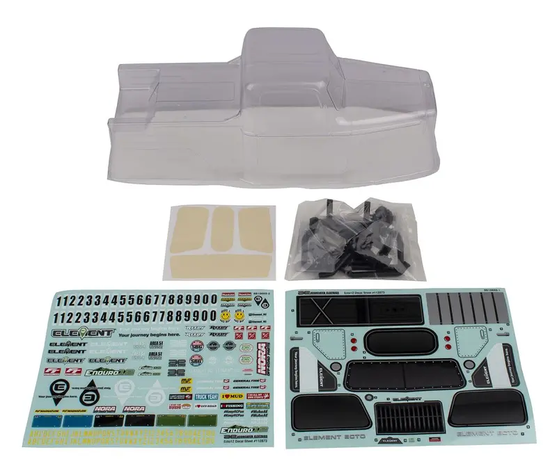 Team Associated - Enduro 12, Ecto Body Set, Clear 1