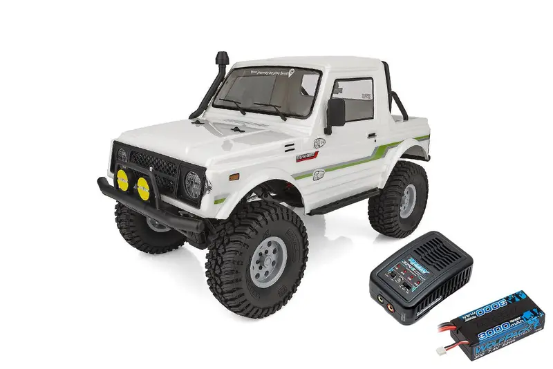 Team Associated - Enduro Bushido 1/10 Off-Road Electric 4Wd Rtr Trail Truck Combo With Lipo Battery And Charger 1