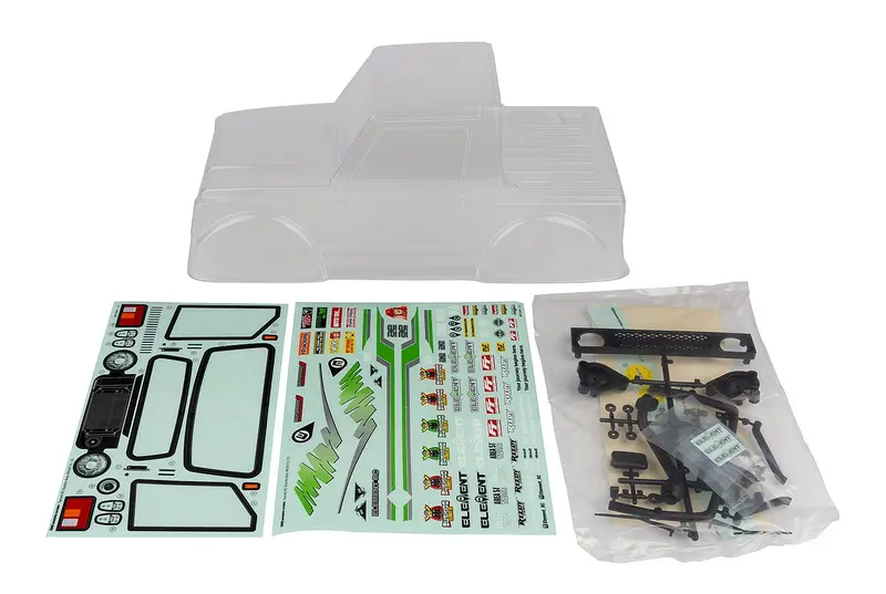 Team Associated - Enduro Bushido Body Set, Clear 1