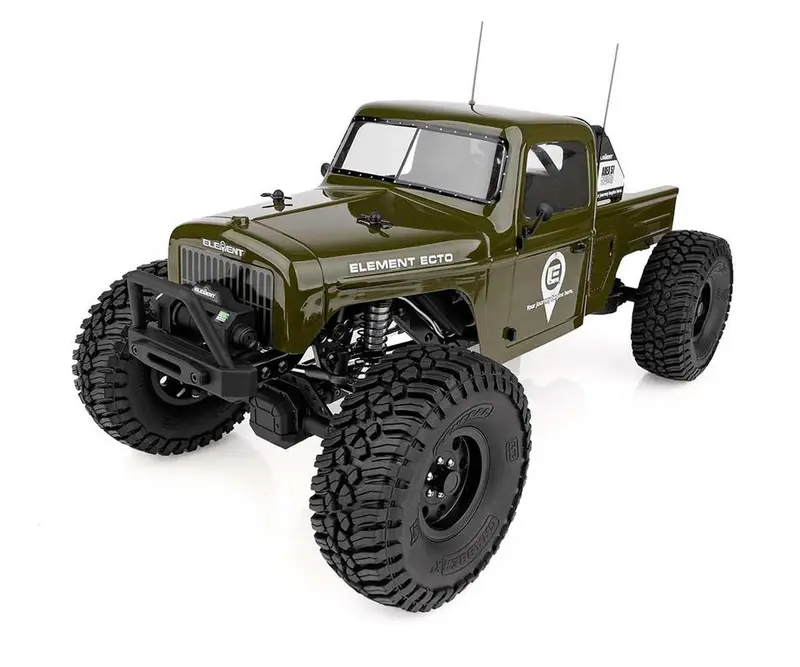 Team Associated - Enduro Ecto 1/10 Trail Truck, Rtr, Green 1