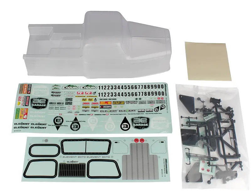 Team Associated - Enduro Ecto Body Set, Clear 1