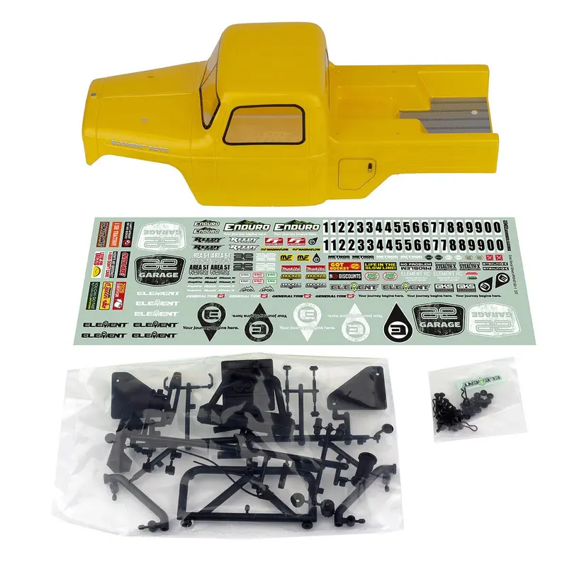 Team Associated - Enduro Ecto Body Set, Yellow 1