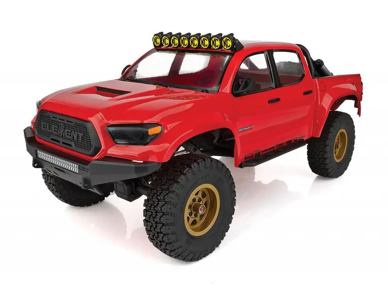 Team Associated - Enduro Knightwalker 1/10 Off-Road Electric 4Wd Rtr Trail Truck, Combo W/ Lipo Battery & Charger, Red 1