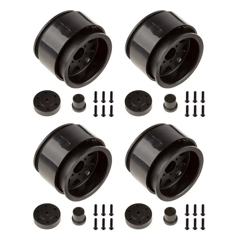 Team Associated - Enduro Method 701 Trail Series Wheels, 1.9In, Black 1