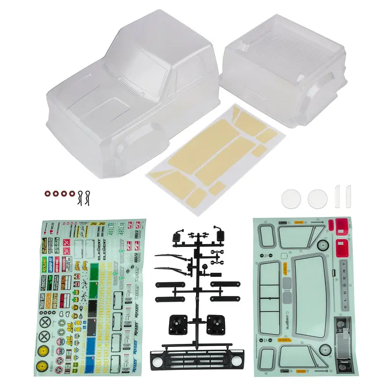 Team Associated - Enduro Sendero Body Set, Clear 1