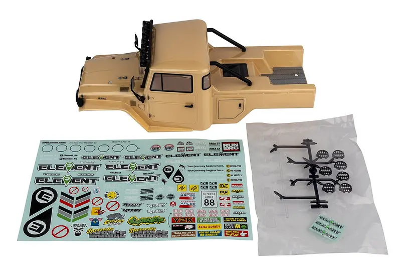 Team Associated - Enduro Zuul Body Set, Tan 1