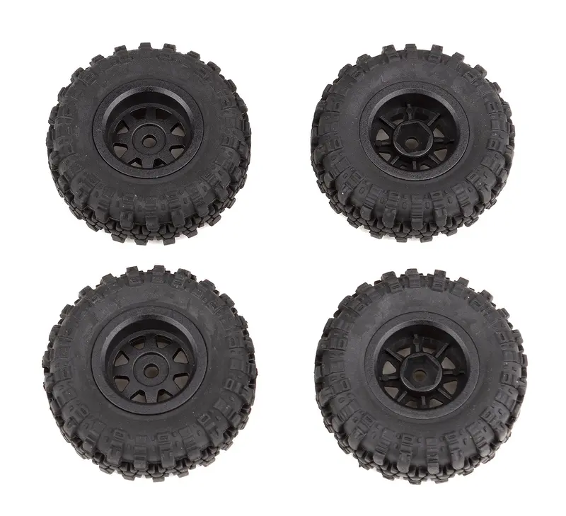 Team Associated - Enduro24 Wheels & Tires, Mounted 1