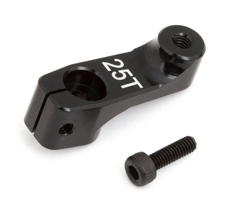 Team Associated - Factory Team Aluminum Clamping Servo Horn, 25 Tooth, 15.5Mm 1