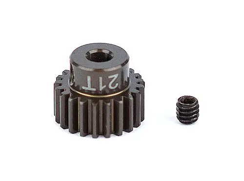 Team Associated - Factory Team Aluminum Pinion Gear, 21T 48P, 1/8" Shaft 1