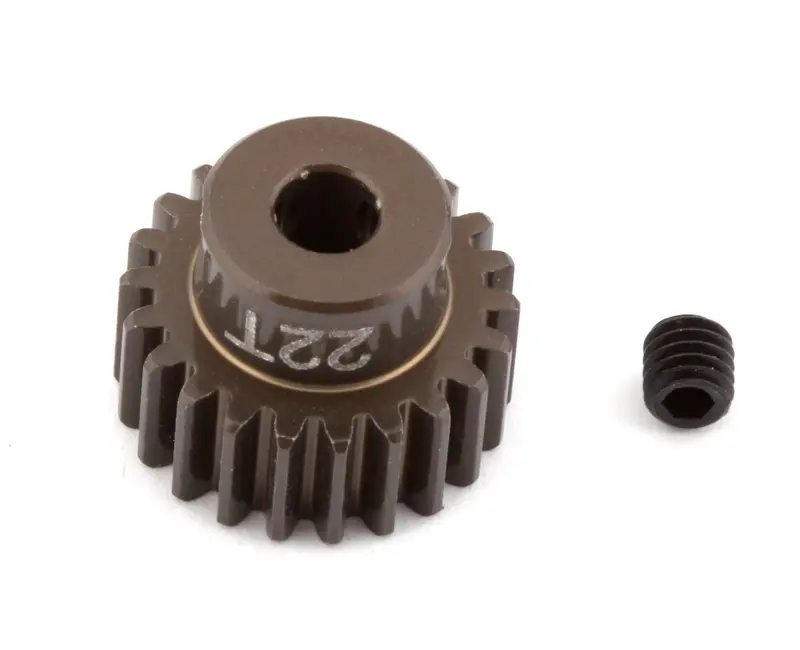Team Associated - Factory Team Aluminum Pinion Gear, 22T 48P, 1/8" Shaft 1