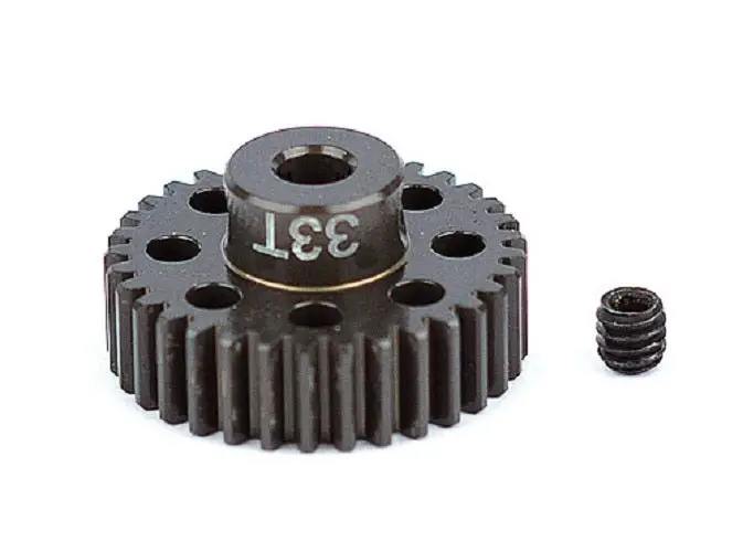 Team Associated - Factory Team Aluminum Pinion Gear, 33T 48P, 1/8" Shaft 1