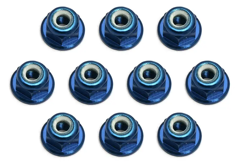 Team Associated - Factory Team Blue 3Mm Locknut (10) 1
