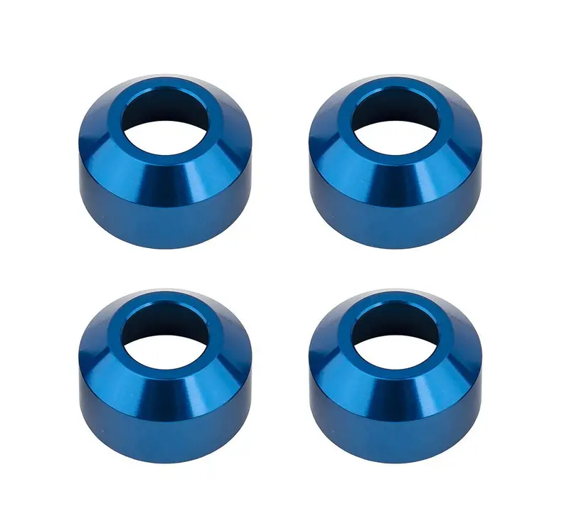 Team Associated - Factory Team Cva Axle Sleeves, Blue Aluminum, For The Rc8b4/T4 1