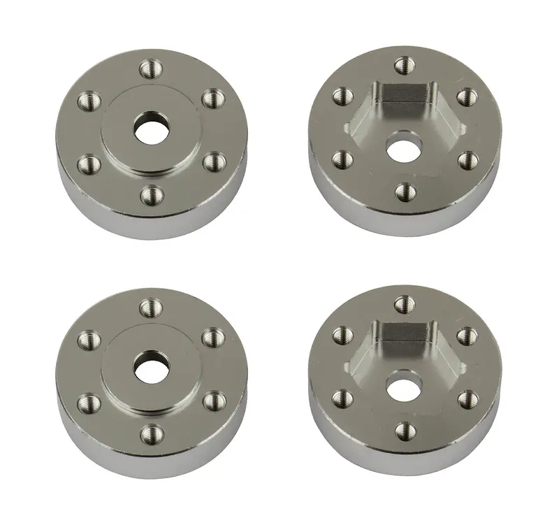 Team Associated - Factory Team Enduro Beadlock Hex Adapters, Aluminum 1