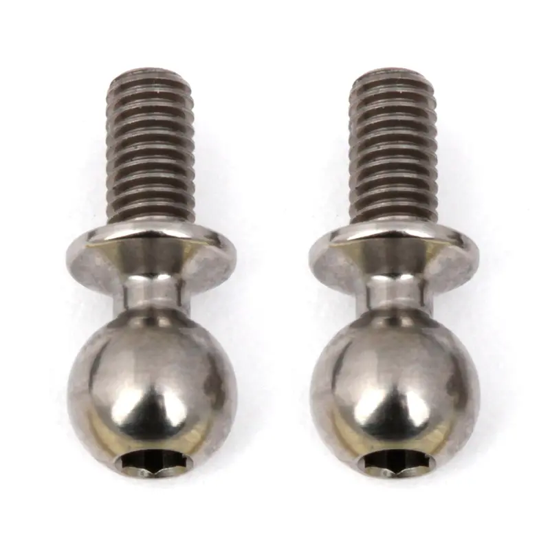 Team Associated - Factory Team Hd Titanium Ballstuds, B6/B6d, 4Mm 1