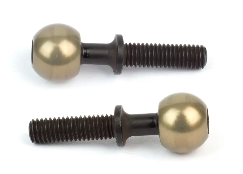Team Associated - Factory Team Pillow Balls (Pair), Aluminum, For Rc8b3 And Rc8b3e 1