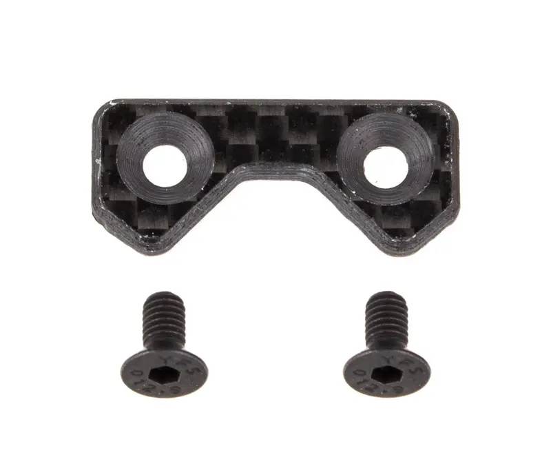 Team Associated - Factory Team Rc10 One-Piece Front Carbon Fiber Wing Button 1