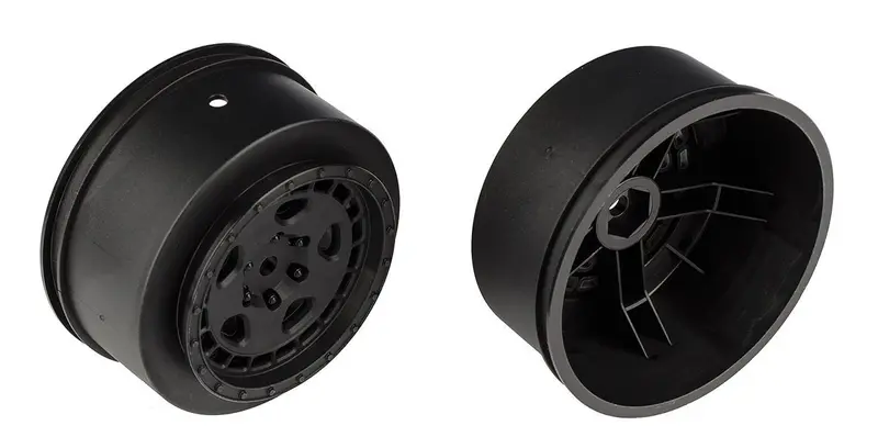 Team Associated - Fifteen52 Turbomac Hd Wheels, 2.2/3.0", +3Mm Offset, Black 1
