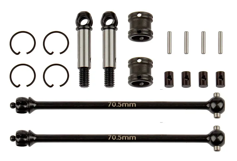 Team Associated - Front Dcv Set, For B74 1