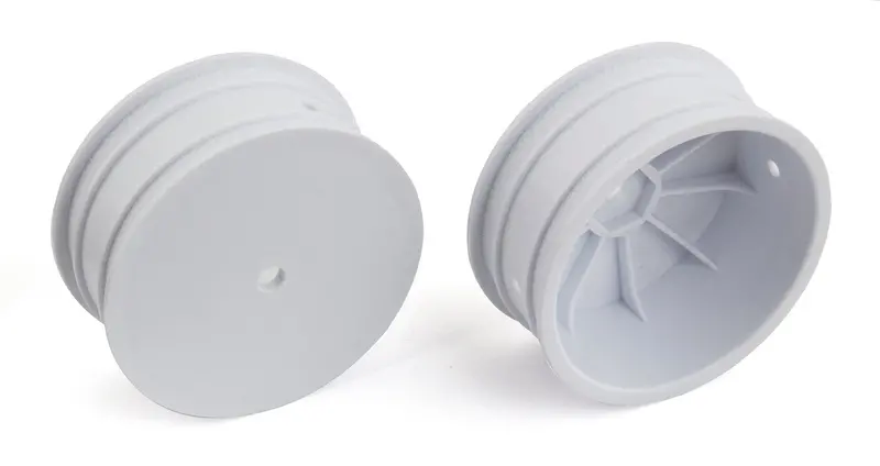 Team Associated - Front Wheels, 12Mm Hex 4Wd Front 2.2In Wheels, White 1
