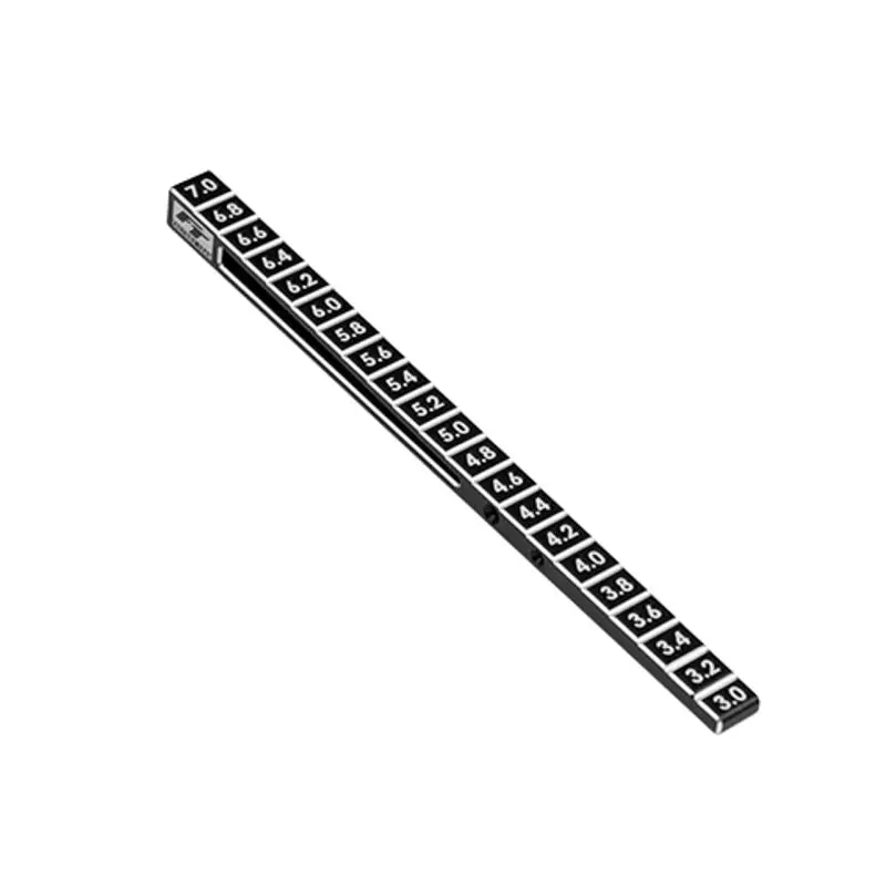Team Associated - Ft Stepped Ride Height Gauge, 3-7Mm 1