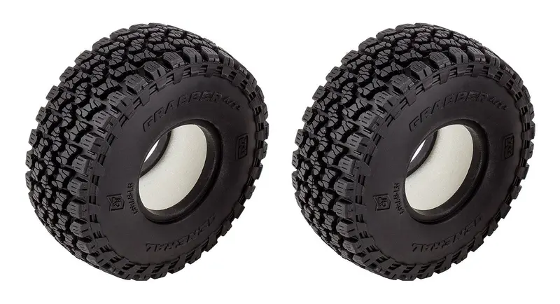 Team Associated - General Grabber A/T X Tires, 1.55 X 3.85" Diameter, For Enduro Trailwalker 1