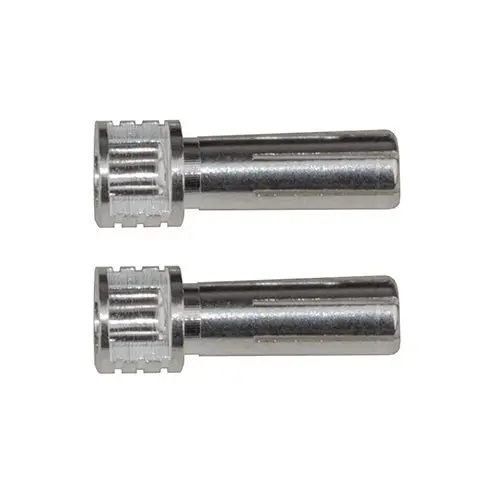 Team Associated - Grip Bullets 5Mm X 14Mm Connectors, Silver, (2) 1