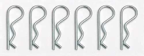 Team Associated - Hood Pins Large (6) 1