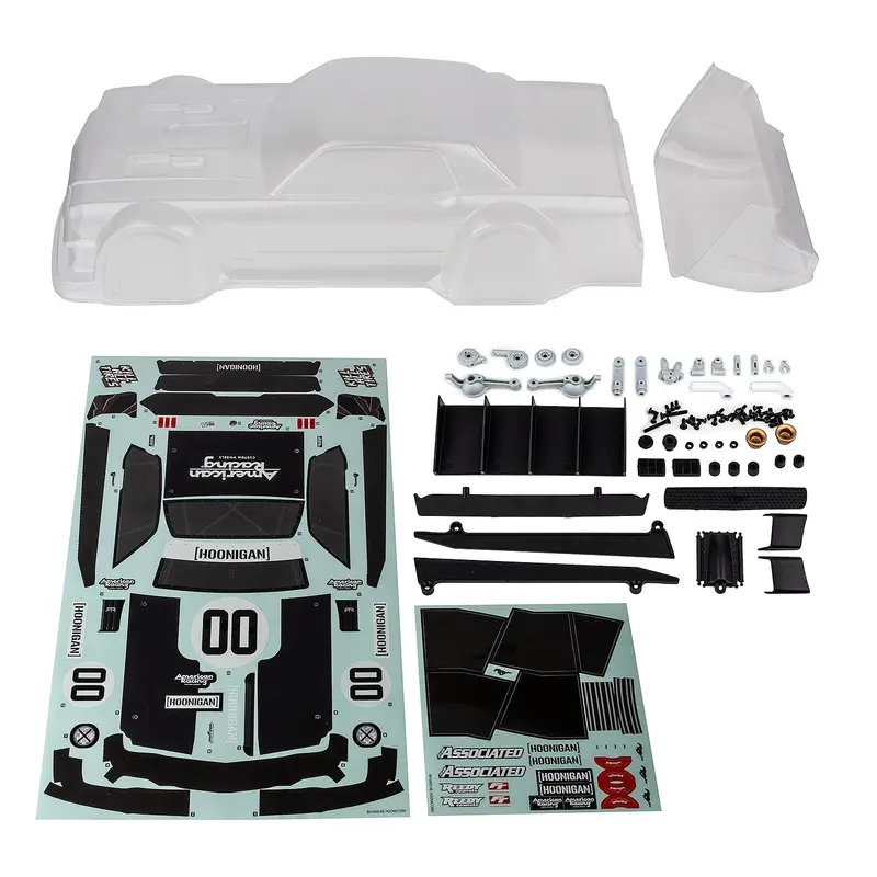 Team Associated - Hoonicorn Body Set, Clear 1