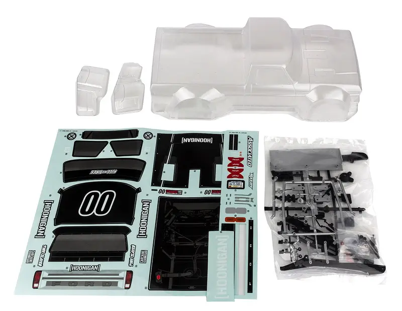 Team Associated - Hoonitruck Body Set, Clear 1