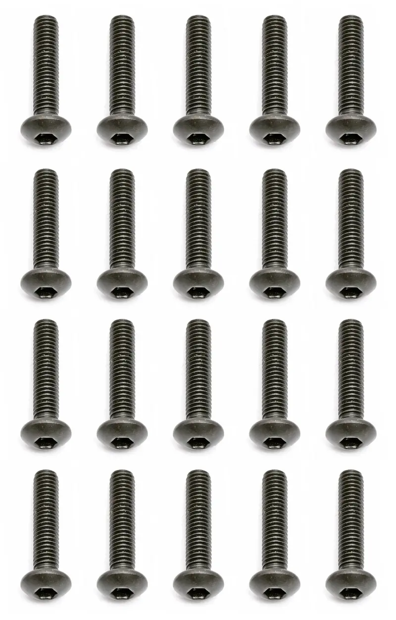 Team Associated - M3x14mm Button Head Hex Screw (20) 1