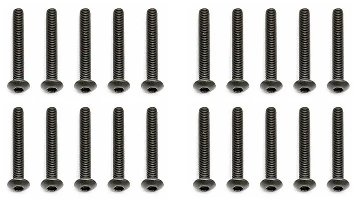Team Associated - M3x22mm Button Head Hex Screw (20) 1