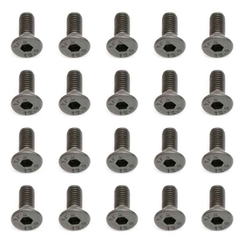 Team Associated - M3x8mm Flat Head Hex Screw (20) 1