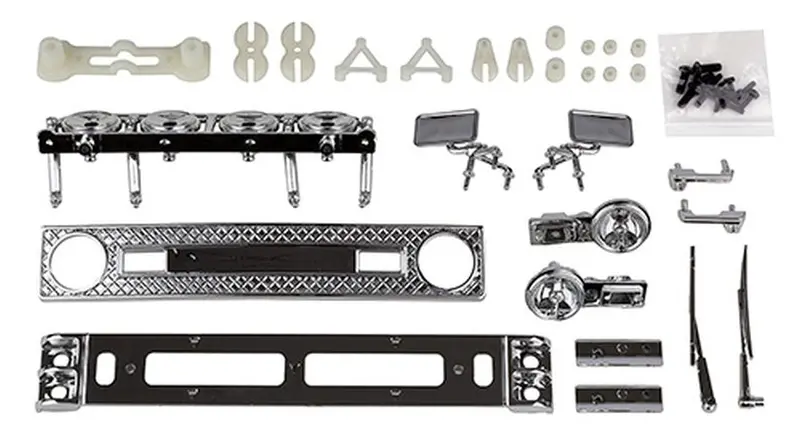 Team Associated - Mt12 Accessories, Chrome 1